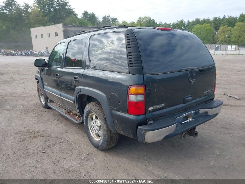 2003 Chevrolet Tahoe Lt VIN: 1GNEK13T13J313267 Lot: 39456734