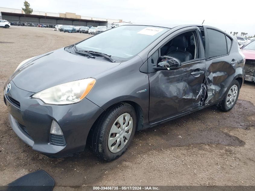 2013 Toyota Prius C Three VIN: JTDKDTB36D1544394 Lot: 39456735