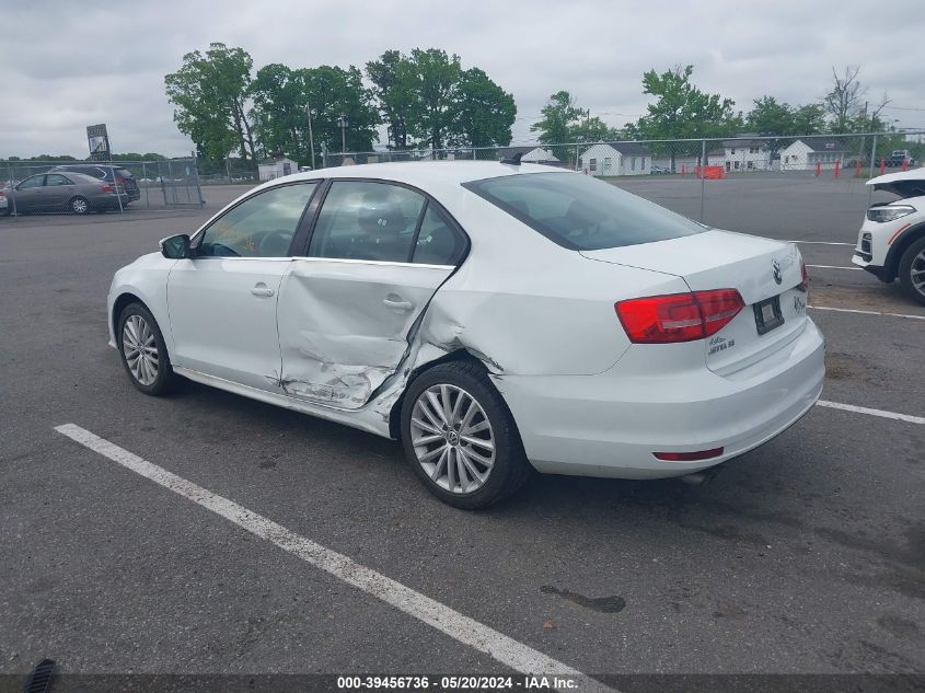 2015 Volkswagen Jetta 1.8T Se VIN: 3VWD07AJ2FM274627 Lot: 39456736