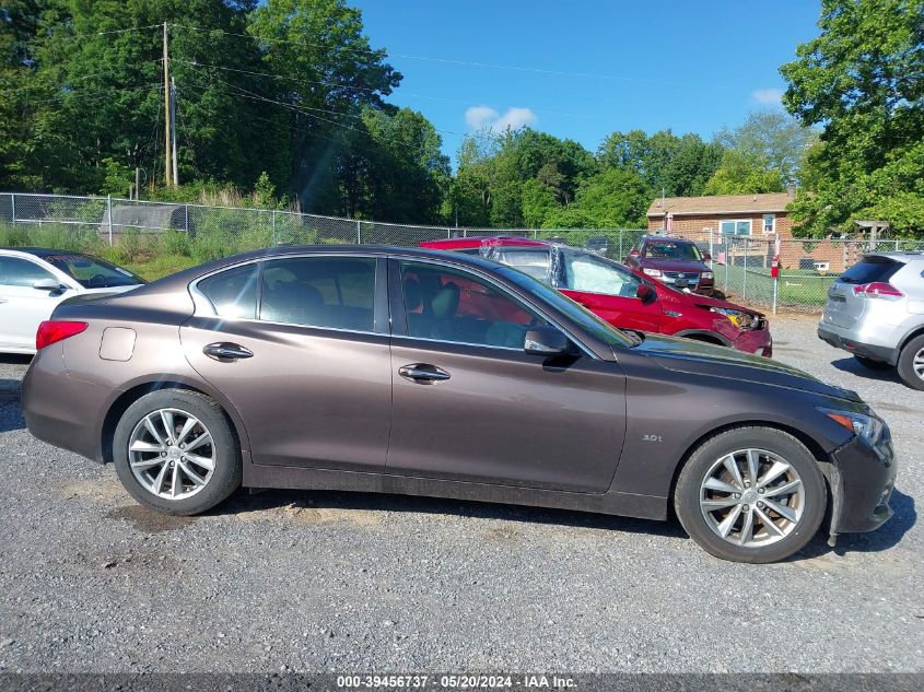 2017 Infiniti Q50 3.0T Premium VIN: JN1EV7AR1HM836243 Lot: 39456737