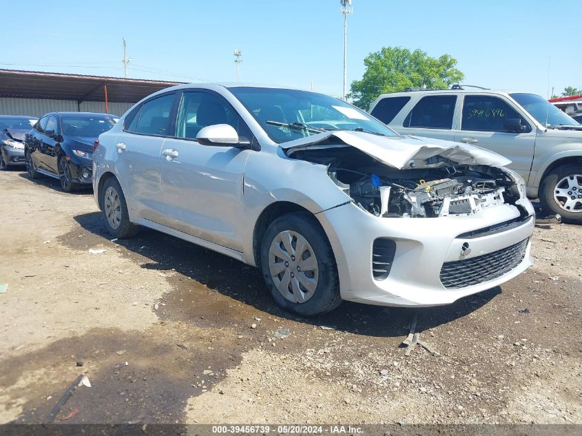 2019 Kia Rio Lx VIN: 3KPA24ABXKE183178 Lot: 39456739