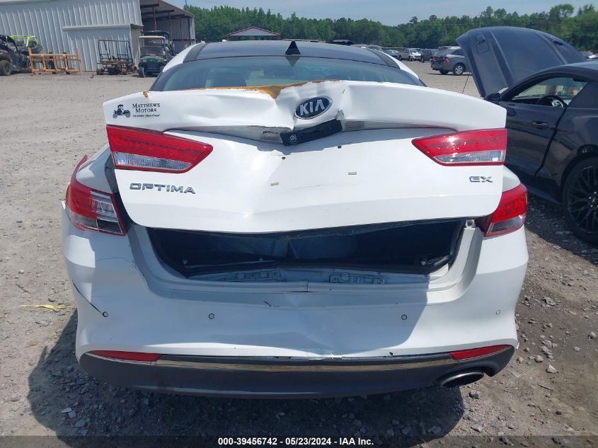 2018 Kia Optima Ex VIN: 5XXGU4L34JG193124 Lot: 39456742