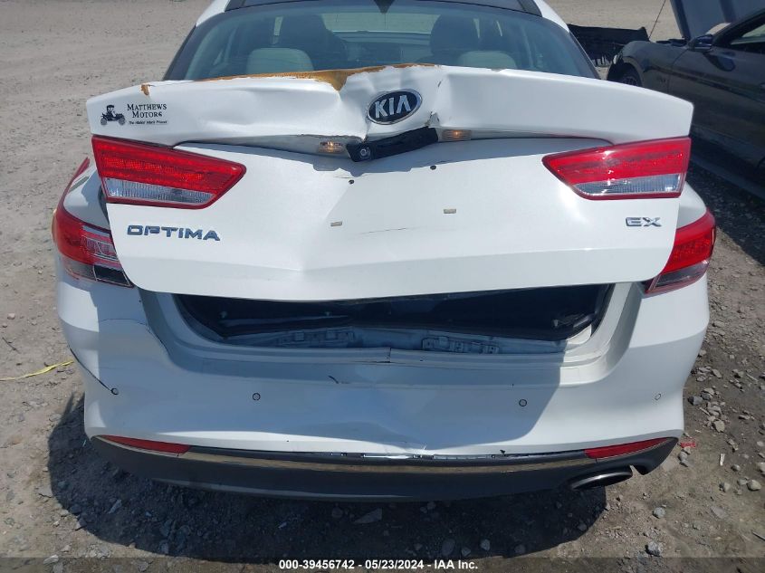 2018 Kia Optima Ex VIN: 5XXGU4L34JG193124 Lot: 39456742
