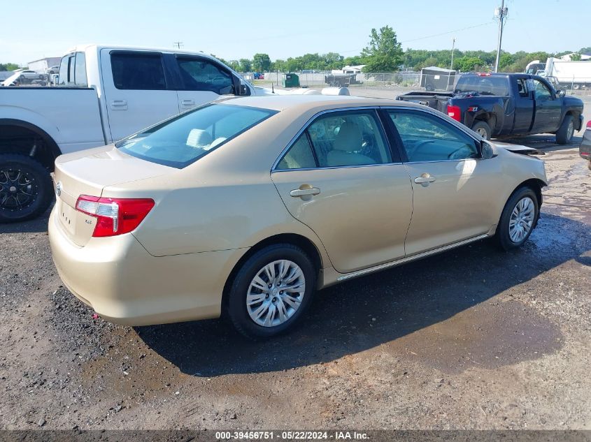 2012 Toyota Camry Le VIN: 4T1BF1FK4CU016278 Lot: 39456751