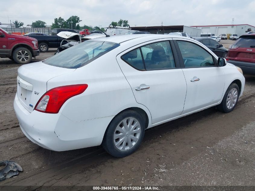 2012 Nissan Versa 1.6 Sv VIN: 3N1CN7AP0CL803145 Lot: 39456765