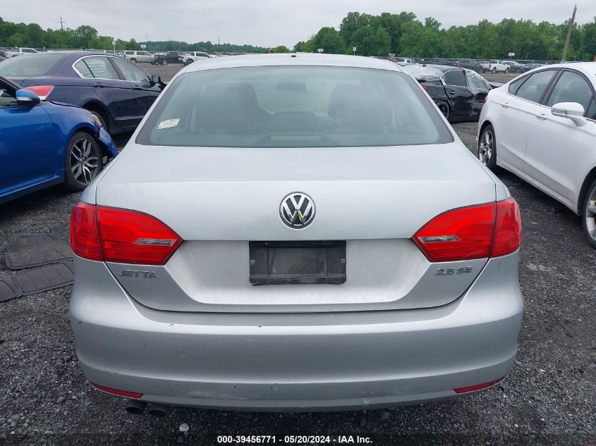 2013 Volkswagen Jetta 2.5L Se VIN: 3VWDP7AJ0DM394886 Lot: 39456771