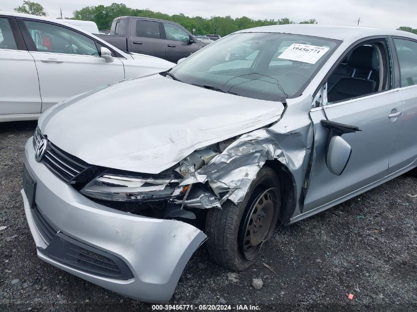 2013 Volkswagen Jetta 2.5L Se VIN: 3VWDP7AJ0DM394886 Lot: 39456771