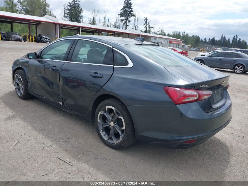 2021 Chevrolet Malibu Lt VIN: 1G1ZD5ST9MF076313 Lot: 39456773