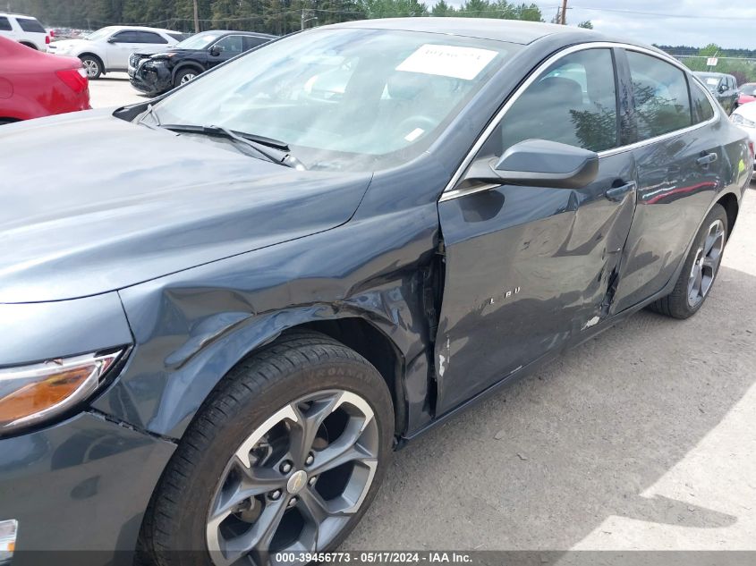 2021 Chevrolet Malibu Lt VIN: 1G1ZD5ST9MF076313 Lot: 39456773