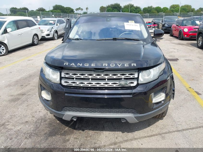 2015 Land Rover Range Rover Evoque Pure VIN: SALVP2BG9FH033010 Lot: 39456786