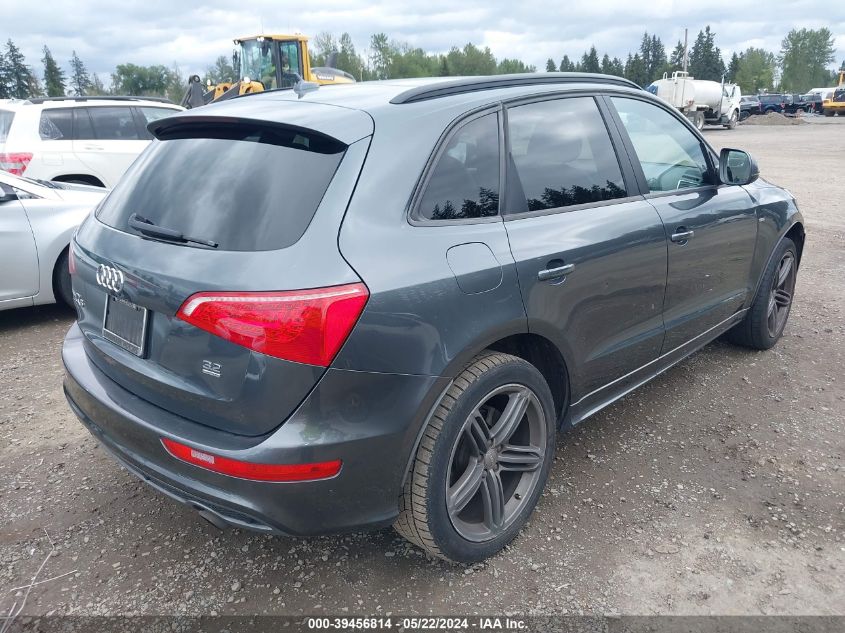 2012 Audi Q5 3.2 Premium Plus VIN: WA1DKAFP7CA123955 Lot: 39456814