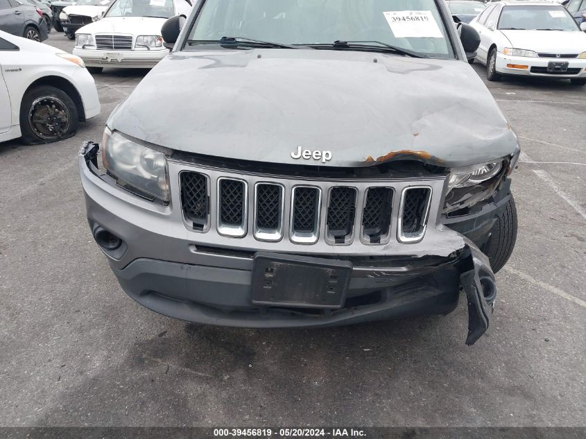 2014 Jeep Compass Sport VIN: 1C4NJCBA3ED595128 Lot: 39456819