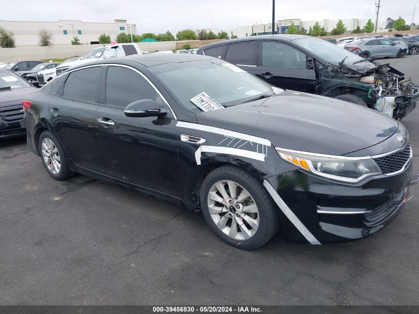 2016 Kia Optima Lx VIN: 5XXGT4L31GG008068 Lot: 39456830