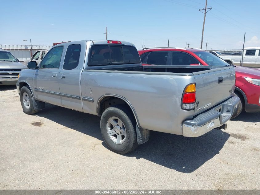 2001 Toyota Tundra Sr5 V8 VIN: 5TBRT34131S127139 Lot: 39456832