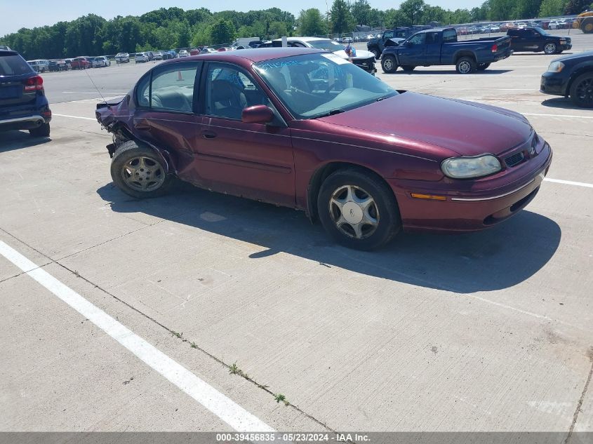 1998 Oldsmobile Cutlass Gls VIN: 1G3NG52M0W6343475 Lot: 39456835