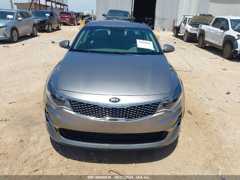 2018 Kia Optima Ex VIN: 5XXGU4L34JG261292 Lot: 39456838