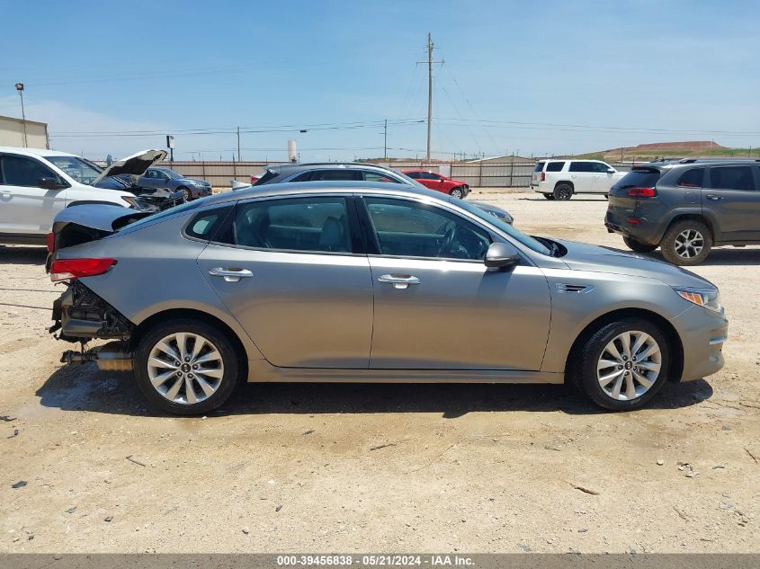 2018 KIA OPTIMA EX - 5XXGU4L34JG261292