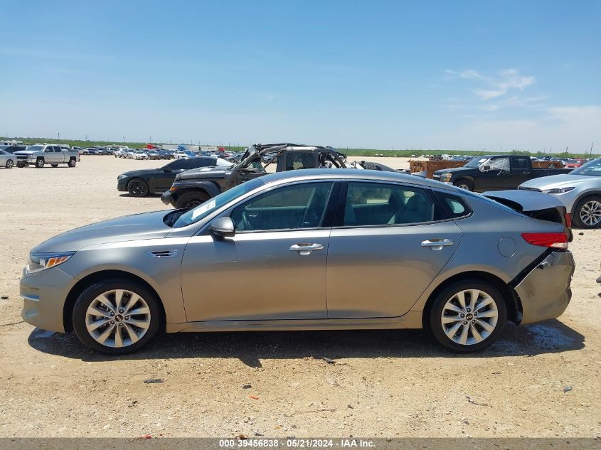 2018 KIA OPTIMA EX - 5XXGU4L34JG261292