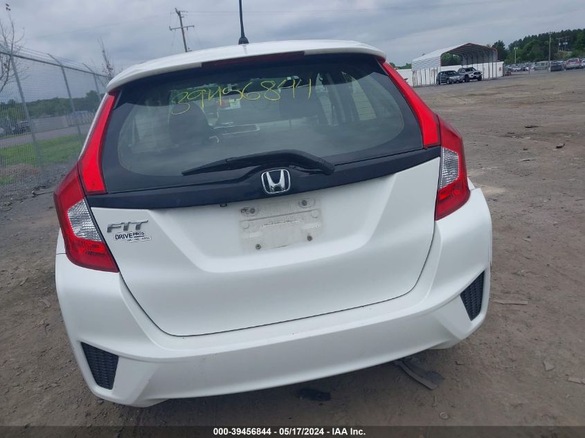 2017 Honda Fit Lx VIN: JHMGK5H53HS018934 Lot: 39456844
