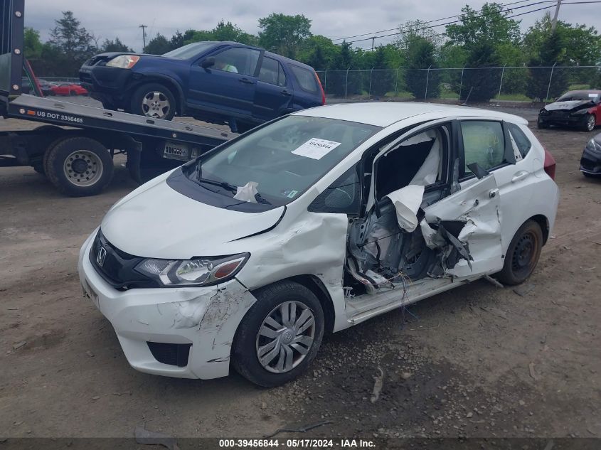 2017 Honda Fit Lx VIN: JHMGK5H53HS018934 Lot: 39456844