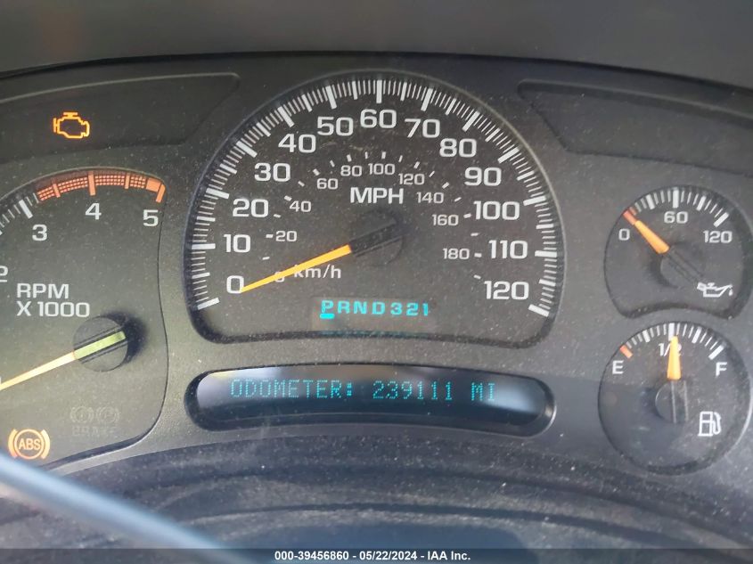 2005 Chevrolet Silverado 2500Hd Ls VIN: 1GCHK23245F847405 Lot: 39456860