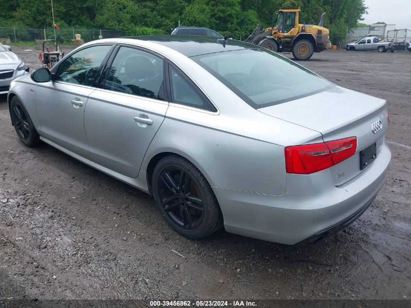 2012 Audi A6 3.0 Premium VIN: WAUBGAFC0CN002881 Lot: 39456862