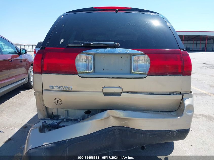 2006 Buick Rendezvous Cx VIN: 3G5DA03L76S613231 Lot: 39456863