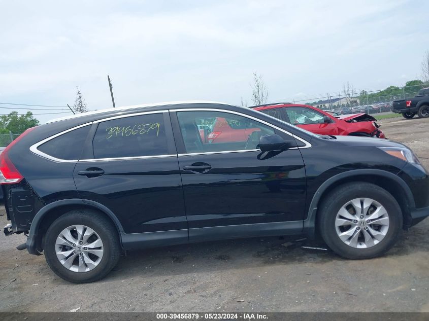 2014 Honda Cr-V Ex-L VIN: 2HKRM4H73EH666378 Lot: 39456879