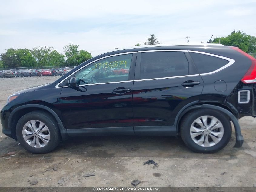 2014 Honda Cr-V Ex-L VIN: 2HKRM4H73EH666378 Lot: 39456879