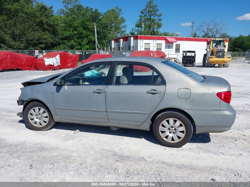 2003 Toyota Corolla Le VIN: 2T1BR32E43C003728 Lot: 39456889