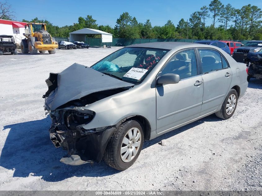 2003 Toyota Corolla Le VIN: 2T1BR32E43C003728 Lot: 39456889