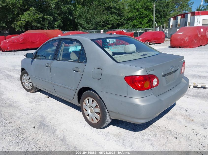 2003 Toyota Corolla Le VIN: 2T1BR32E43C003728 Lot: 39456889