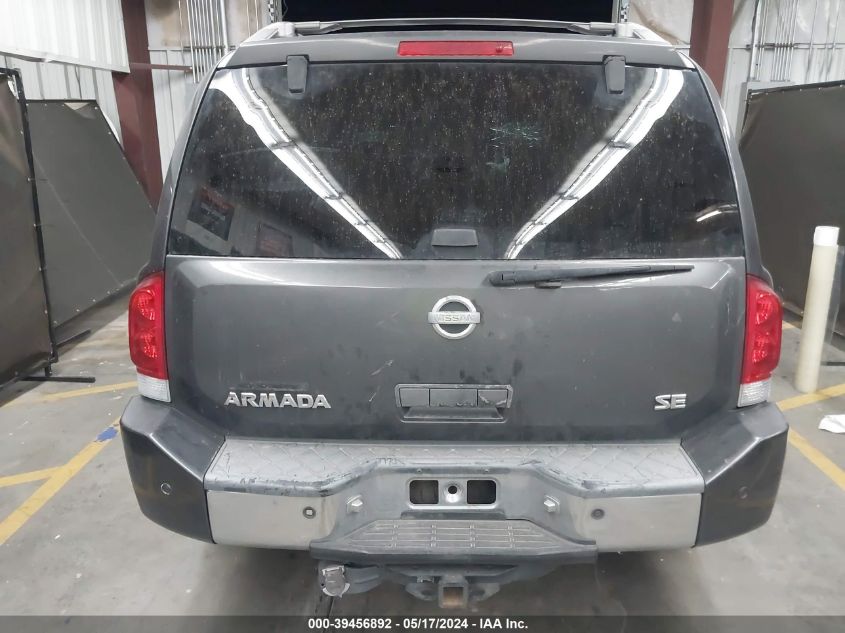 2004 Nissan Pathfinder Armada Se VIN: 5N1AA08A94N739273 Lot: 39456892