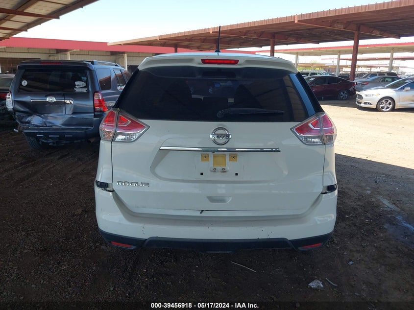 2016 Nissan Rogue S VIN: JN8AT2MT2GW010326 Lot: 39456918