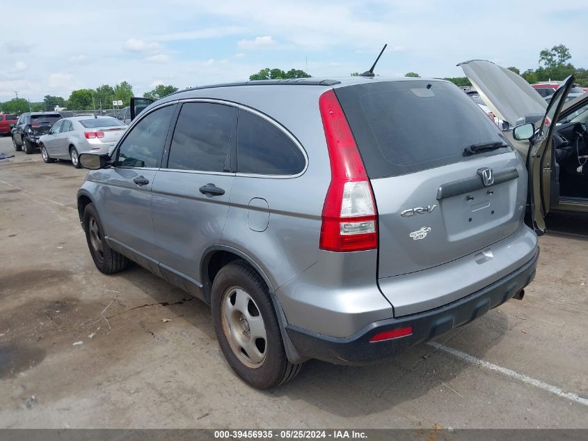 2008 Honda Cr-V Lx VIN: 3CZRE38388G704943 Lot: 39456935