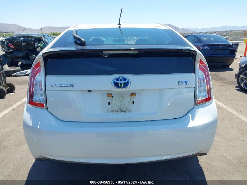 2015 Toyota Prius Two VIN: JTDKN3DU0F1906046 Lot: 39456938