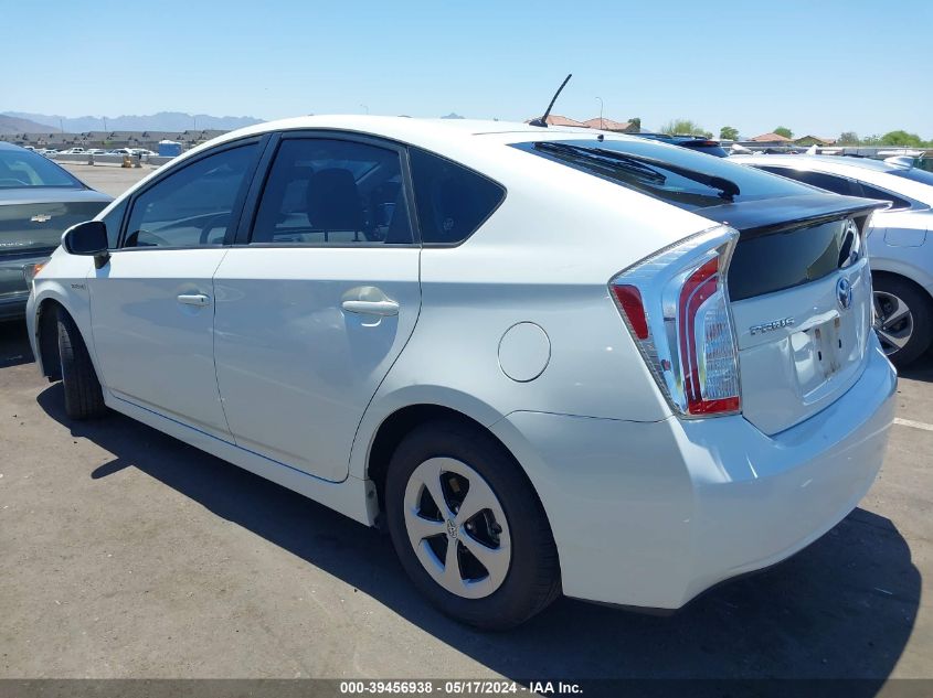 2015 Toyota Prius Two VIN: JTDKN3DU0F1906046 Lot: 39456938