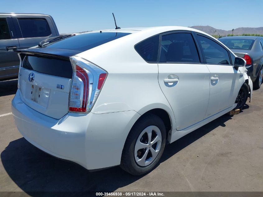 2015 Toyota Prius Two VIN: JTDKN3DU0F1906046 Lot: 39456938