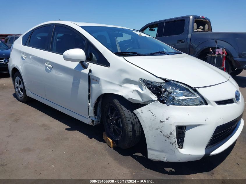 2015 Toyota Prius Two VIN: JTDKN3DU0F1906046 Lot: 39456938