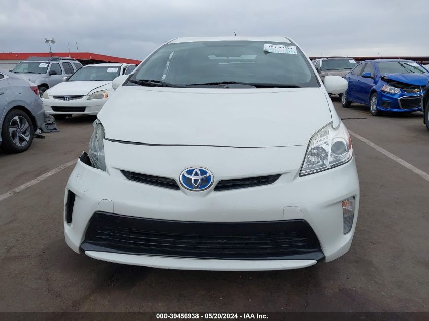 2015 Toyota Prius Two VIN: JTDKN3DU0F1906046 Lot: 39456938