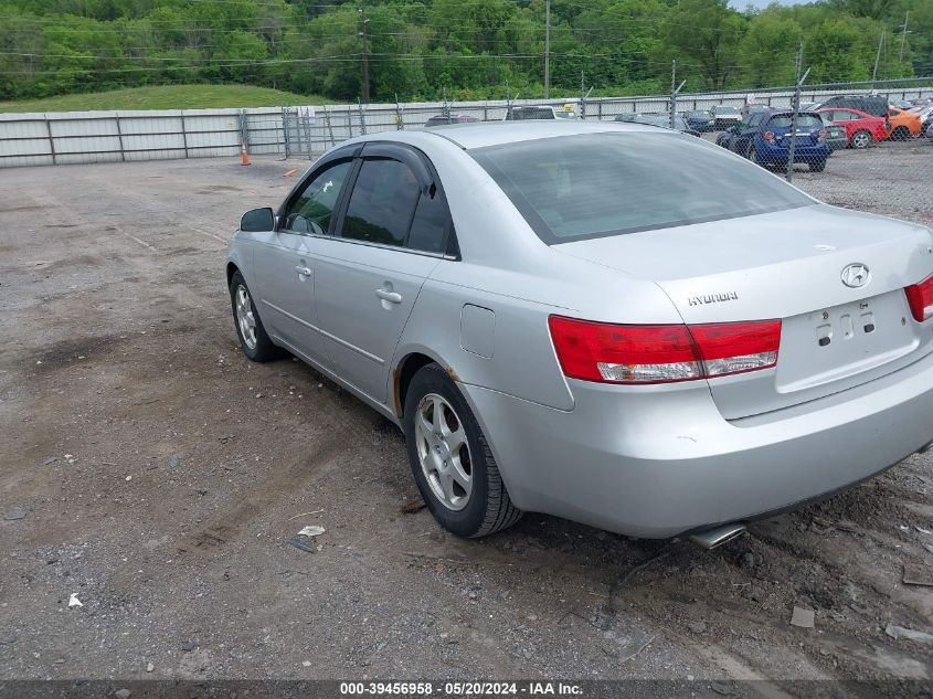 2006 Hyundai Sonata Gls V6/Lx V6 VIN: 5NPEU46FX6H084997 Lot: 39456958