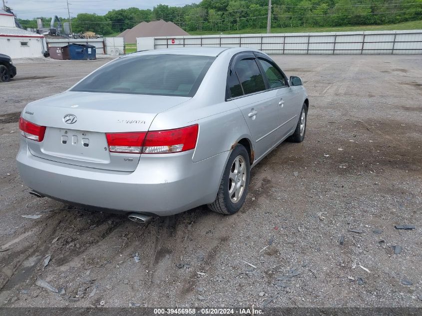 2006 Hyundai Sonata Gls V6/Lx V6 VIN: 5NPEU46FX6H084997 Lot: 39456958