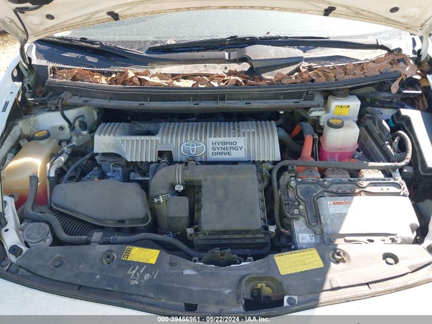 2011 Toyota Prius Two VIN: JTDKN3DU0B0313917 Lot: 39456961