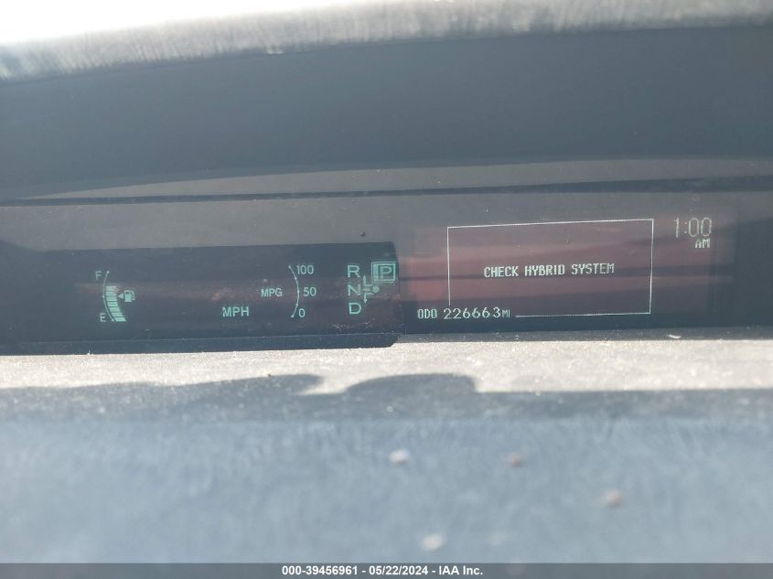 2011 Toyota Prius Two VIN: JTDKN3DU0B0313917 Lot: 39456961