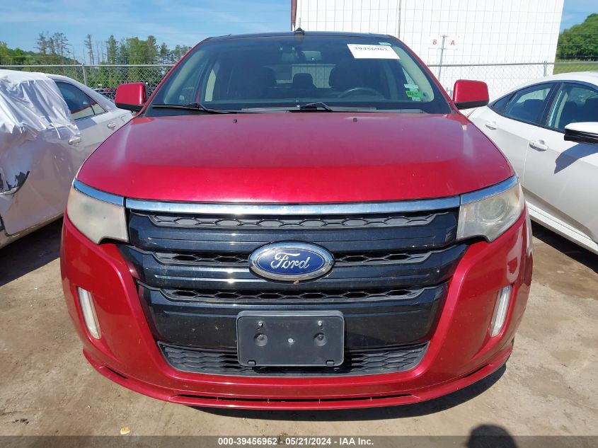 2011 Ford Edge Sport VIN: 2FMDK4AK8BBA58700 Lot: 39456962