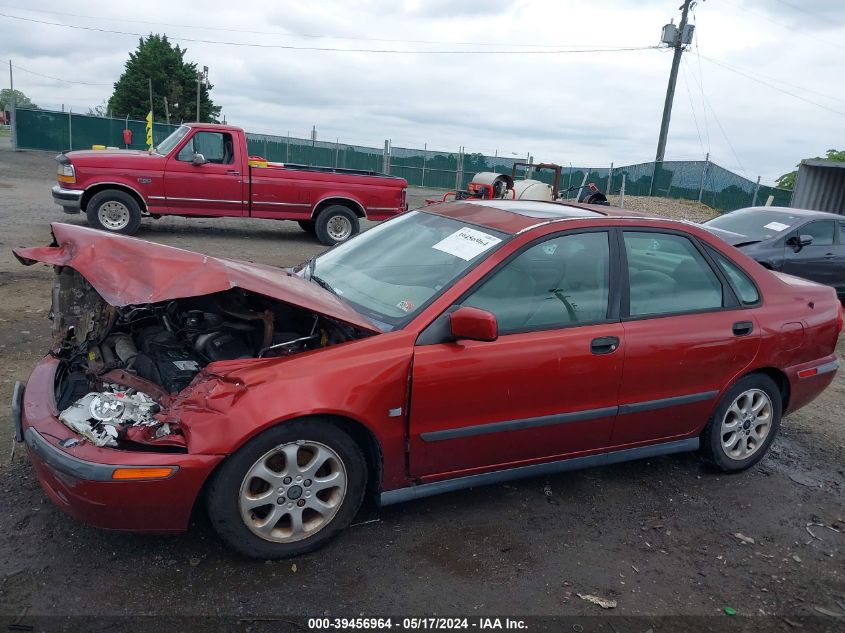 2001 Volvo S40 A/Sport Edition VIN: YV1VS29561F753406 Lot: 39456964