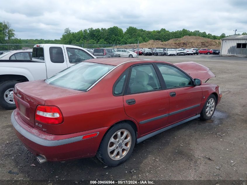 2001 Volvo S40 A/Sport Edition VIN: YV1VS29561F753406 Lot: 39456964