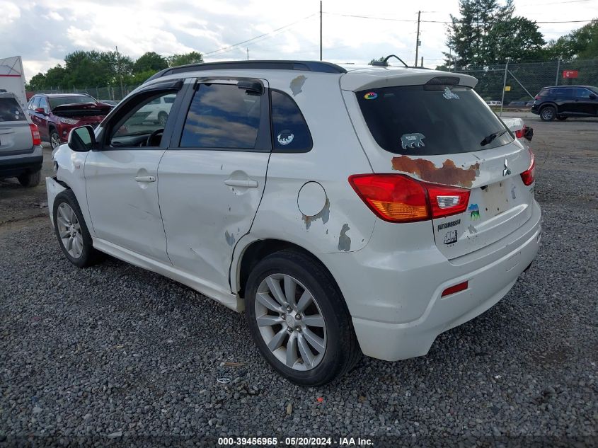 2011 Mitsubishi Outlander Sport Se VIN: JA4AR4AU1BZ004196 Lot: 39456965