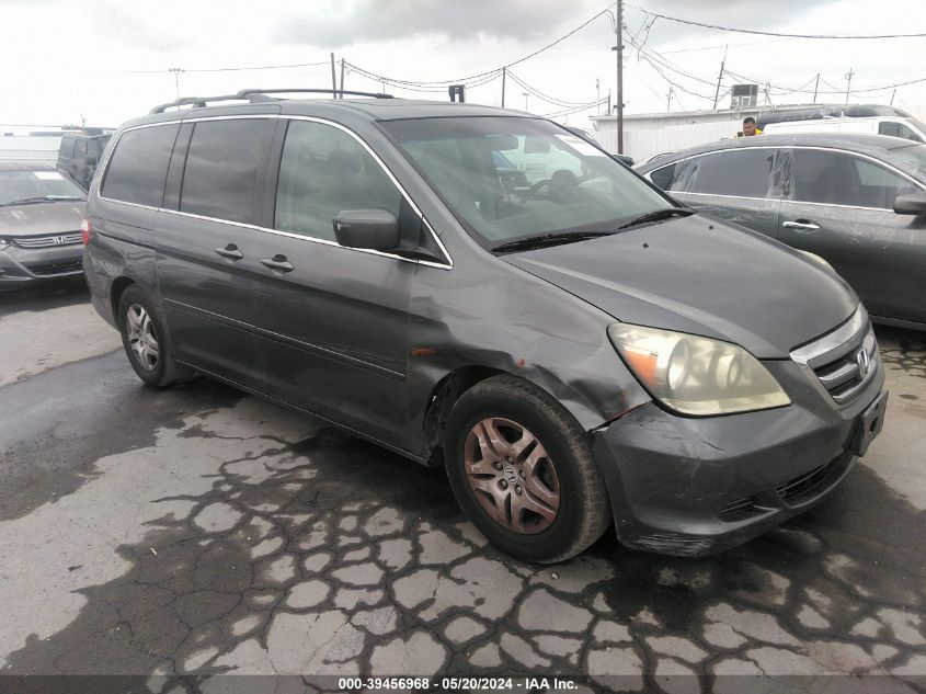 2007 Honda Odyssey Ex-L VIN: 5FNRL38697B443915 Lot: 39456968