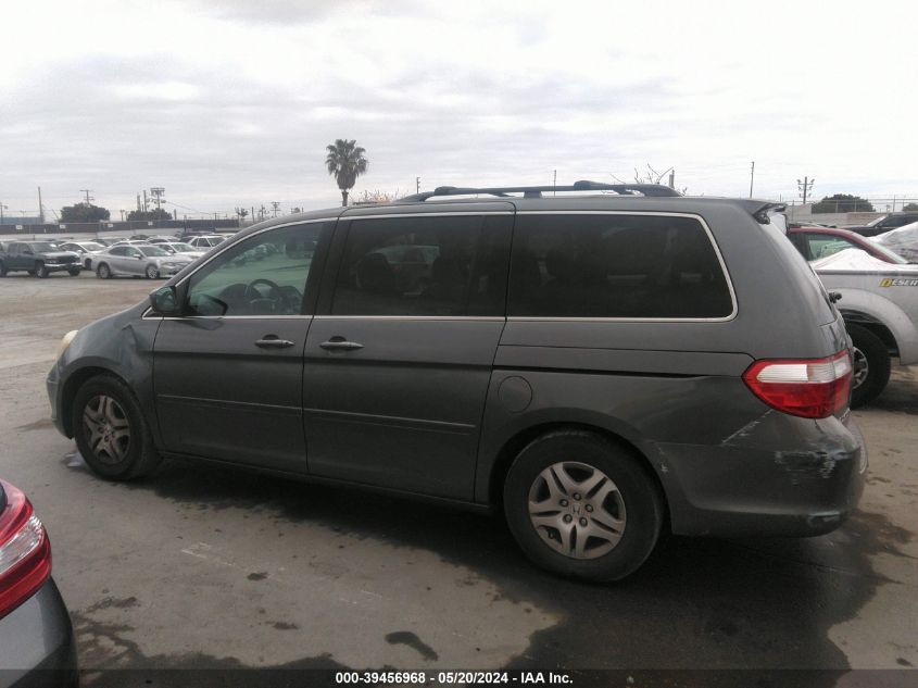 2007 Honda Odyssey Ex-L VIN: 5FNRL38697B443915 Lot: 39456968